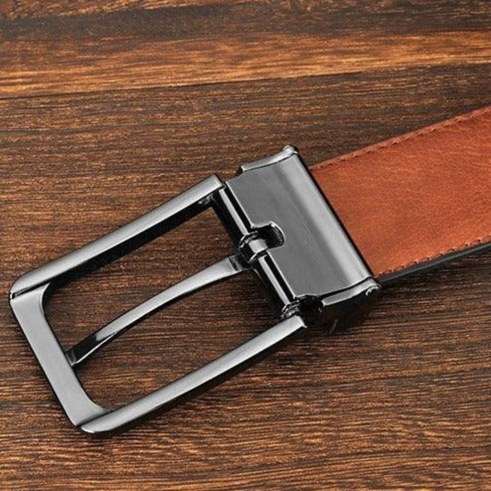 Ceinture de Costume en Cuir pour Homme Modèle Edvard - La Ceinturerie
