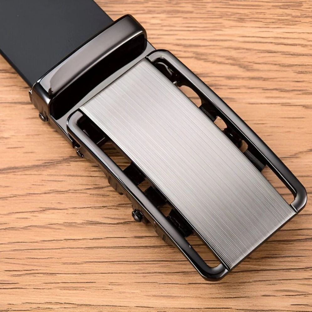 Ceinture Cuir Boucle Automatique Homme Modèle Rouben - La Ceinturerie
