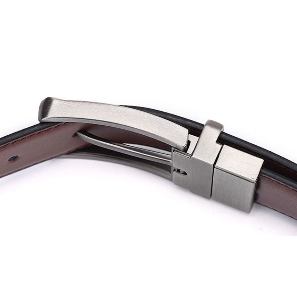 Ceinture de Costume en Cuir Lisse pour Homme | La Ceinturerie

