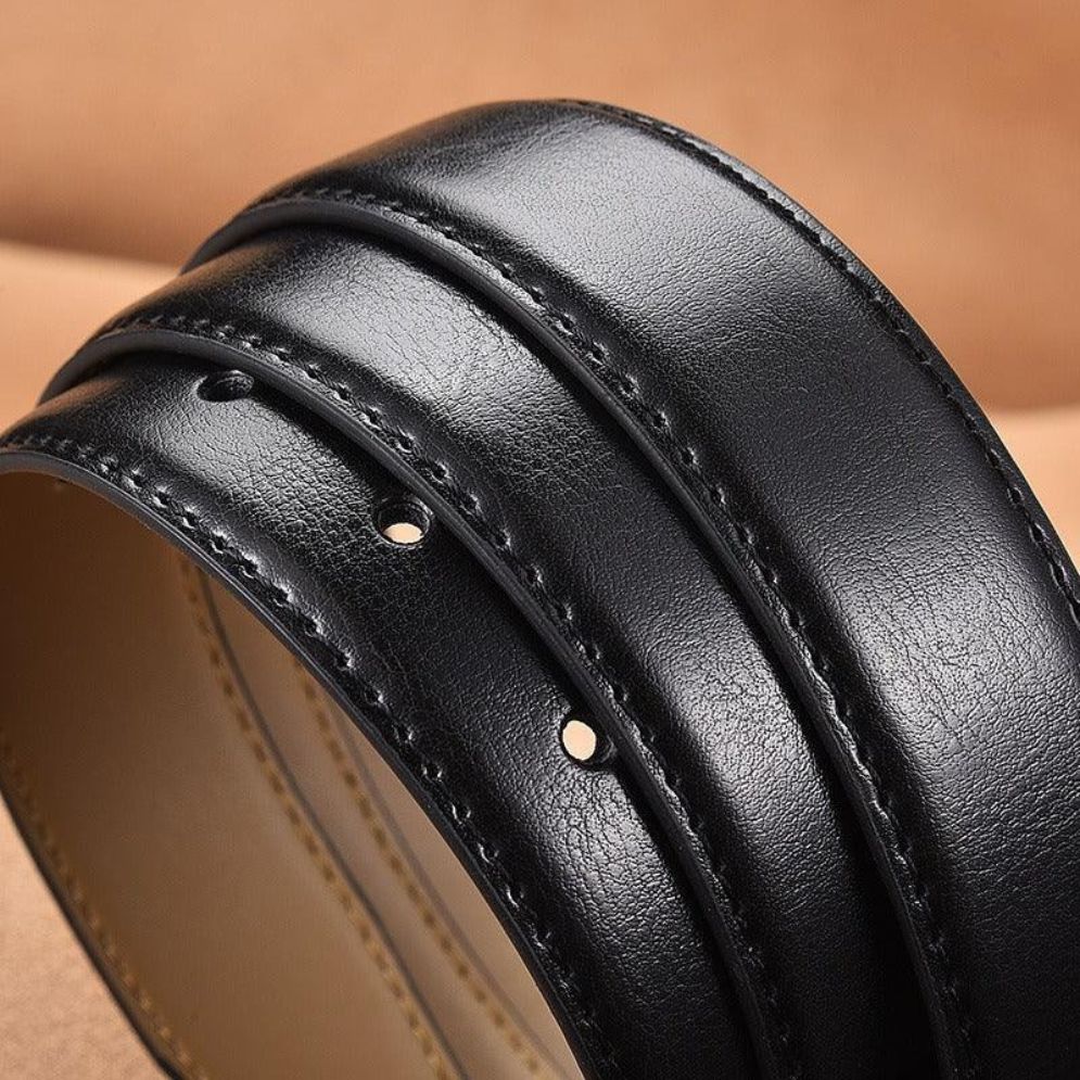 Ceinture de Costume en Cuir pour Homme Modèle Arnili - La Ceinturerie