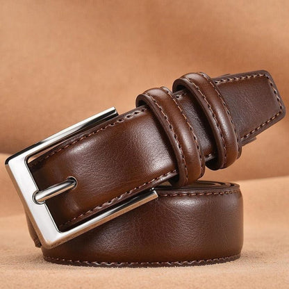 Ceinture de Costume en Cuir pour Homme Modèle Arnili - La Ceinturerie