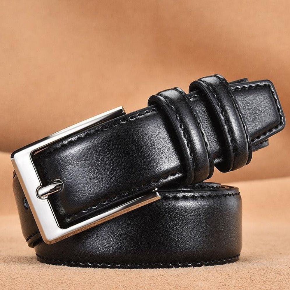 Ceinture de Costume en Cuir pour Homme Modèle Arnili - La Ceinturerie