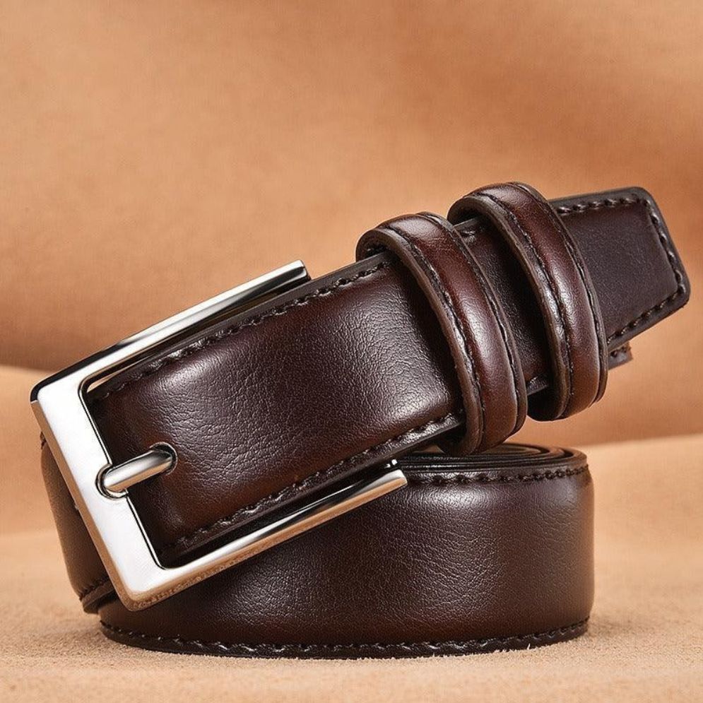 Ceinture de Costume en Cuir pour Homme Modèle Arnili - La Ceinturerie