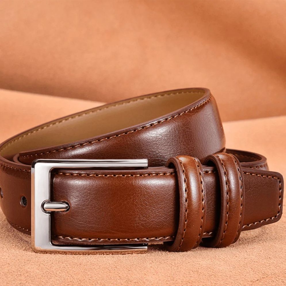 Ceinture de Costume en Cuir pour Homme Modèle Arnili - La Ceinturerie