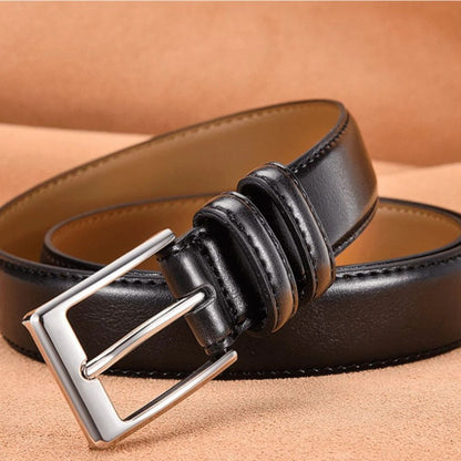 Ceinture de Costume en Cuir pour Homme Modèle Arnili - La Ceinturerie