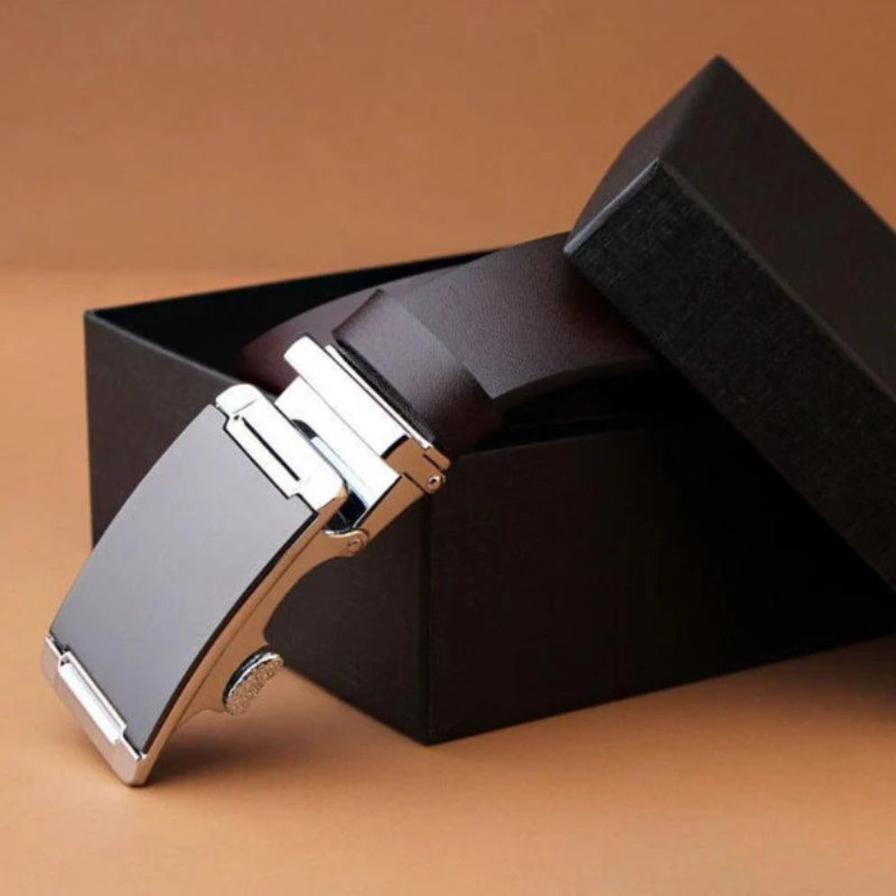 Ceinture de Costume en Cuir pour Homme Modèle Arsène - La Ceinturerie