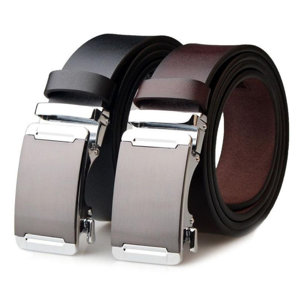 Ceinture de Costume en Cuir pour Homme Modèle Arsène - La Ceinturerie