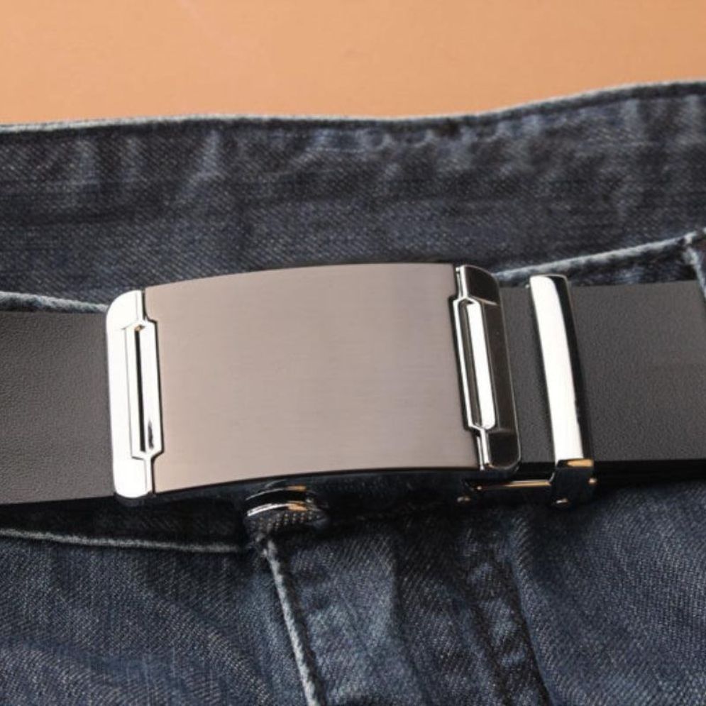 Ceinture de Costume en Cuir pour Homme Modèle Arsène - La Ceinturerie
