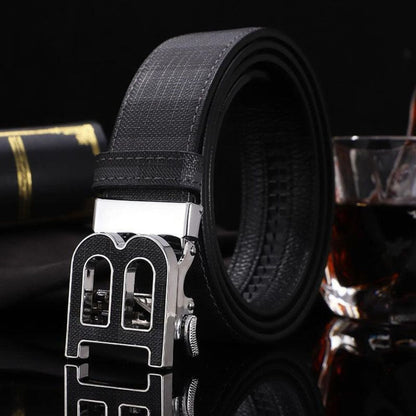 Ceinture de Costume en Cuir pour Homme Modèle Biona - La Ceinturerie
