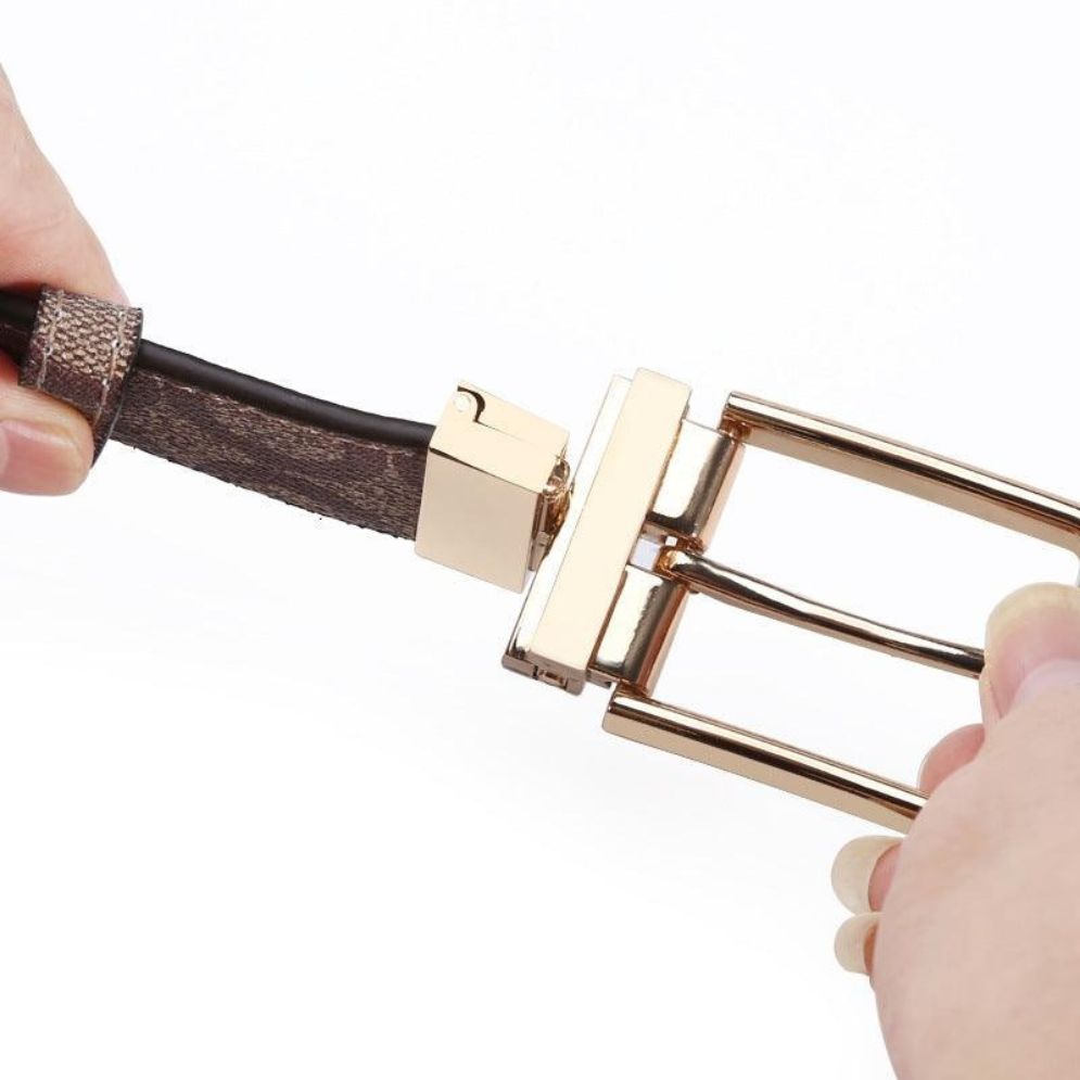 Ceinture de Costume en Cuir pour Homme Modèle Edgar - La Ceinturerie
