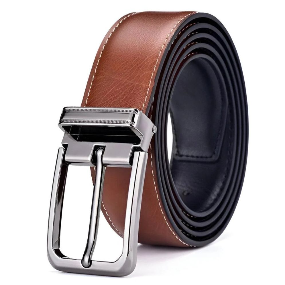 Ceinture de Costume en Cuir pour Homme Modèle Edvard - La Ceinturerie
