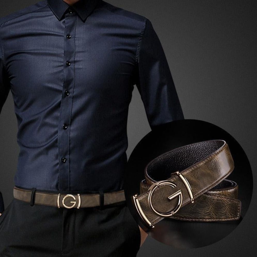 Ceinture de Costume Cuir pour Homme Modèle Galgaliya - La Ceinturerie
