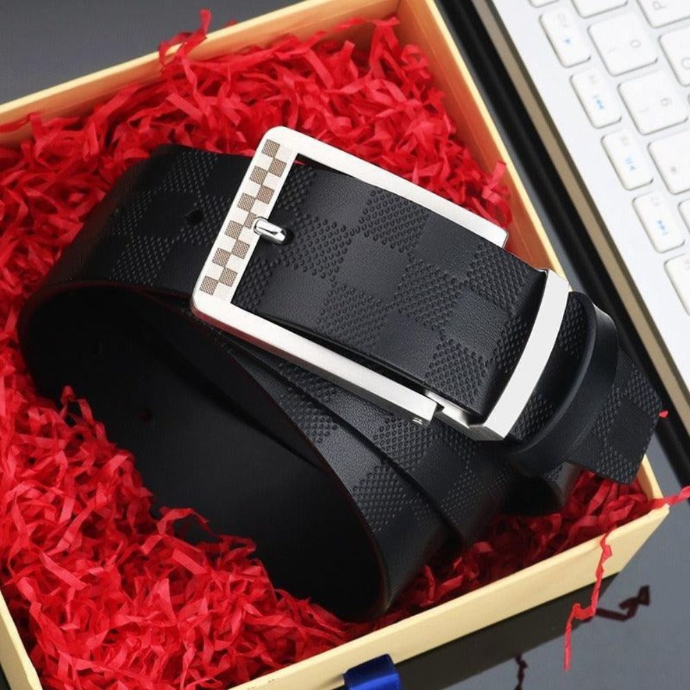 Ceinture de Costume en Cuir pour Homme Modèle Kiran - La Ceinturerie