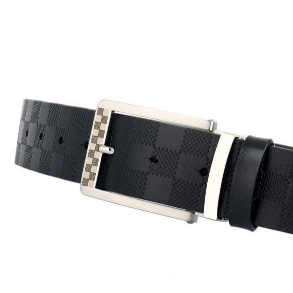 Ceinture de Costume en Cuir pour Homme Modèle Kiran - La Ceinturerie