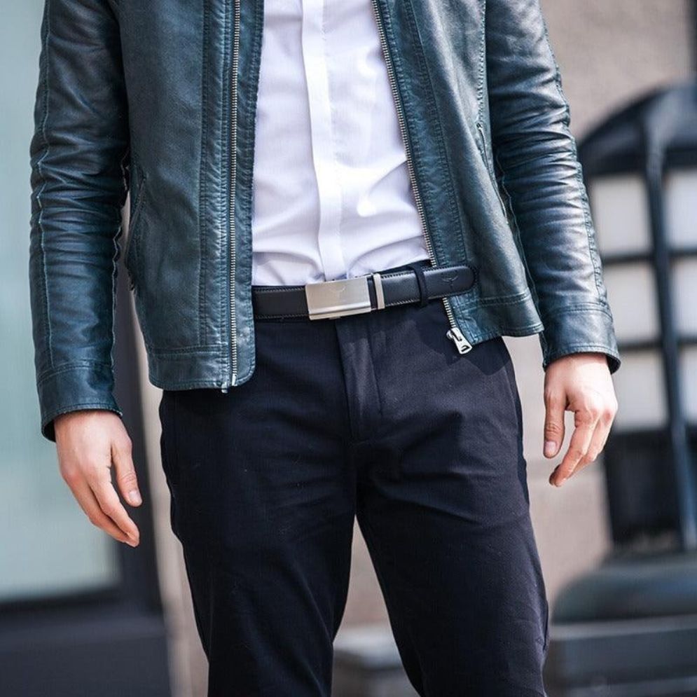 Ceinture de Costume en Cuir pour Homme Modèle Kote - La Ceinturerie
