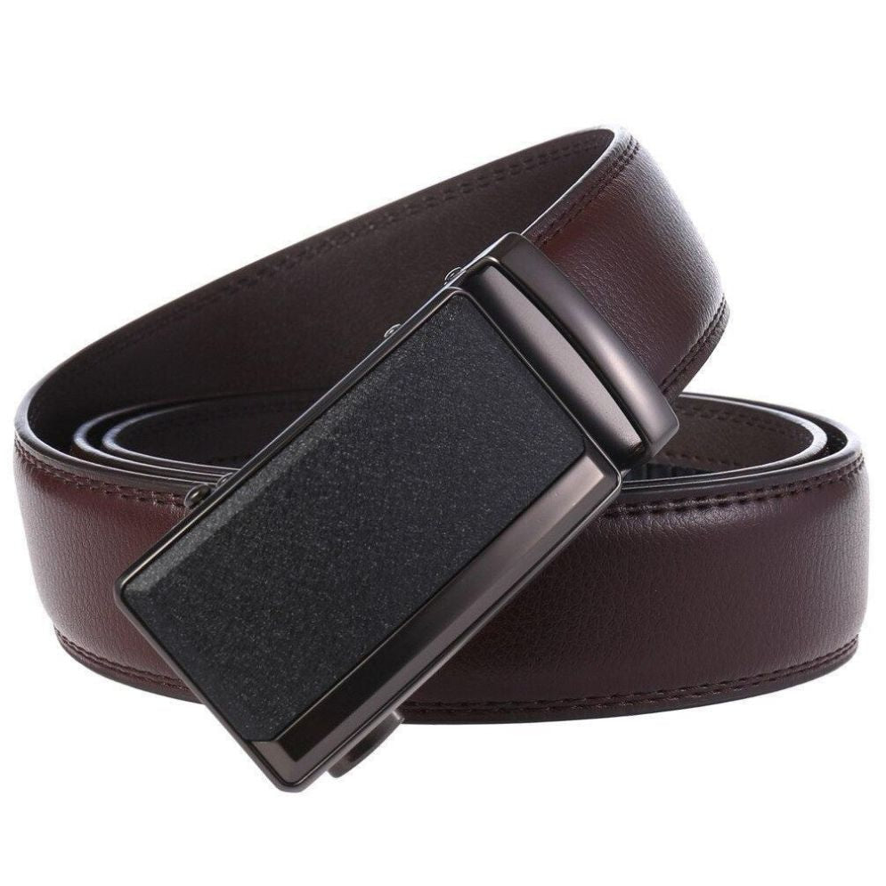 Ceinture de Costume en Cuir pour Homme Modèle Novak - La Ceinturerie
