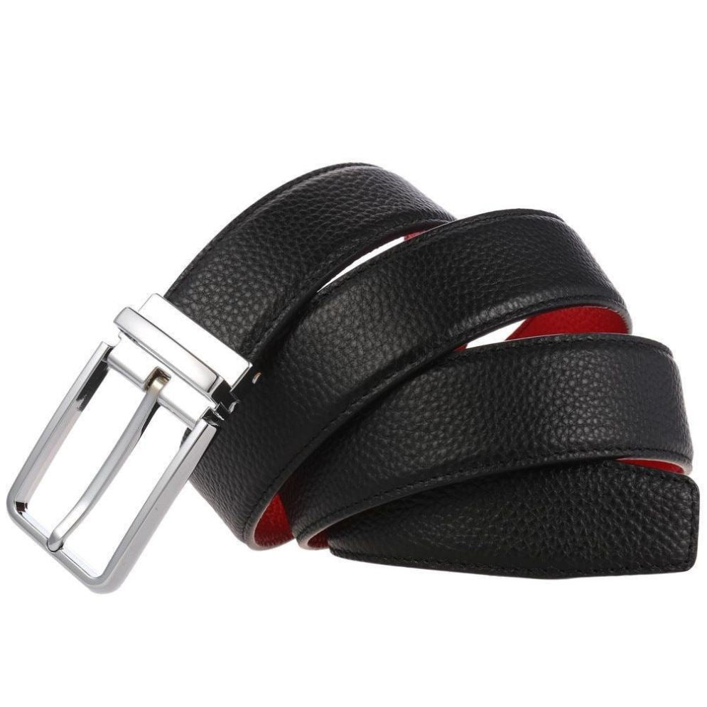Ceinture de Costume en Cuir pour Homme Modèle Shertur - La Ceinturerie
