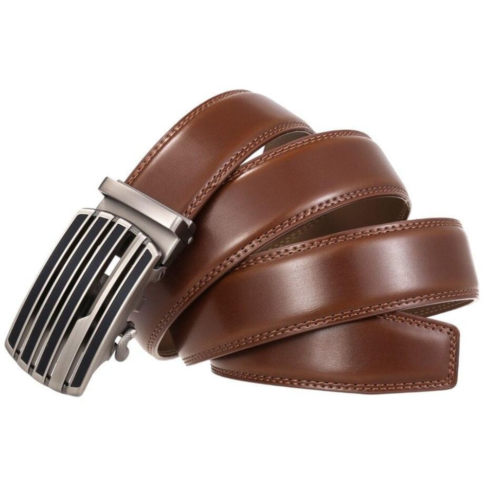 Ceinture de Costume en Cuir pour Homme Modèle Tamaz - La Ceinturerie
