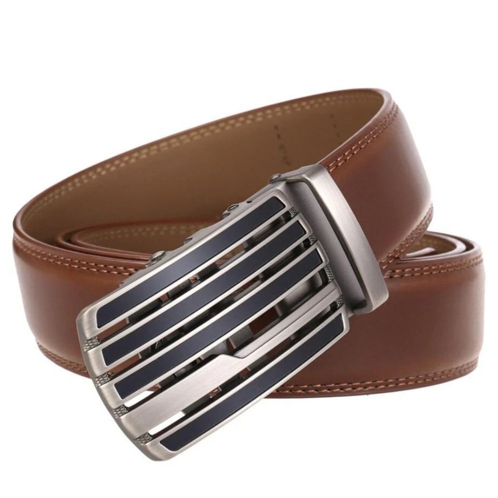 Ceinture de Costume en Cuir pour Homme Modèle Tamaz - La Ceinturerie
