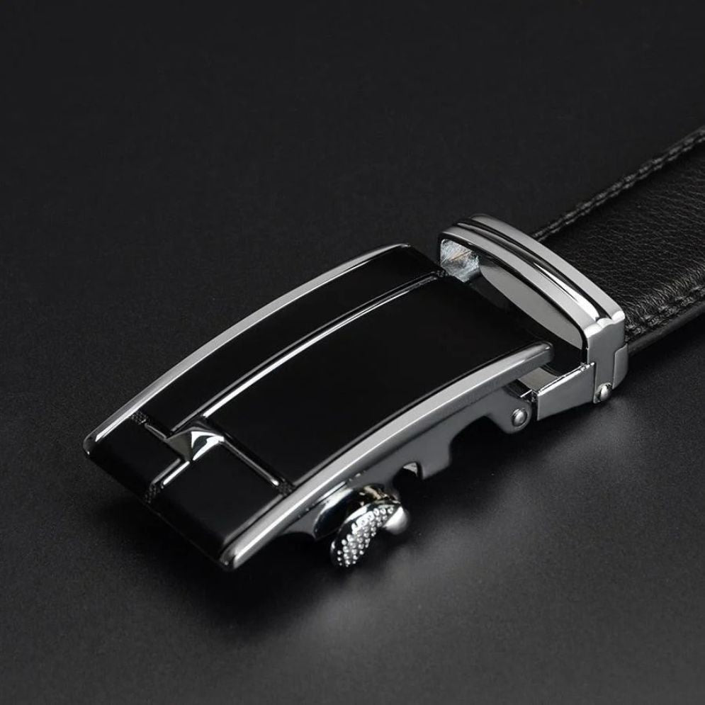 Ceinture de Costume en Cuir pour Homme Modèle Thucer - La Ceinturerie
