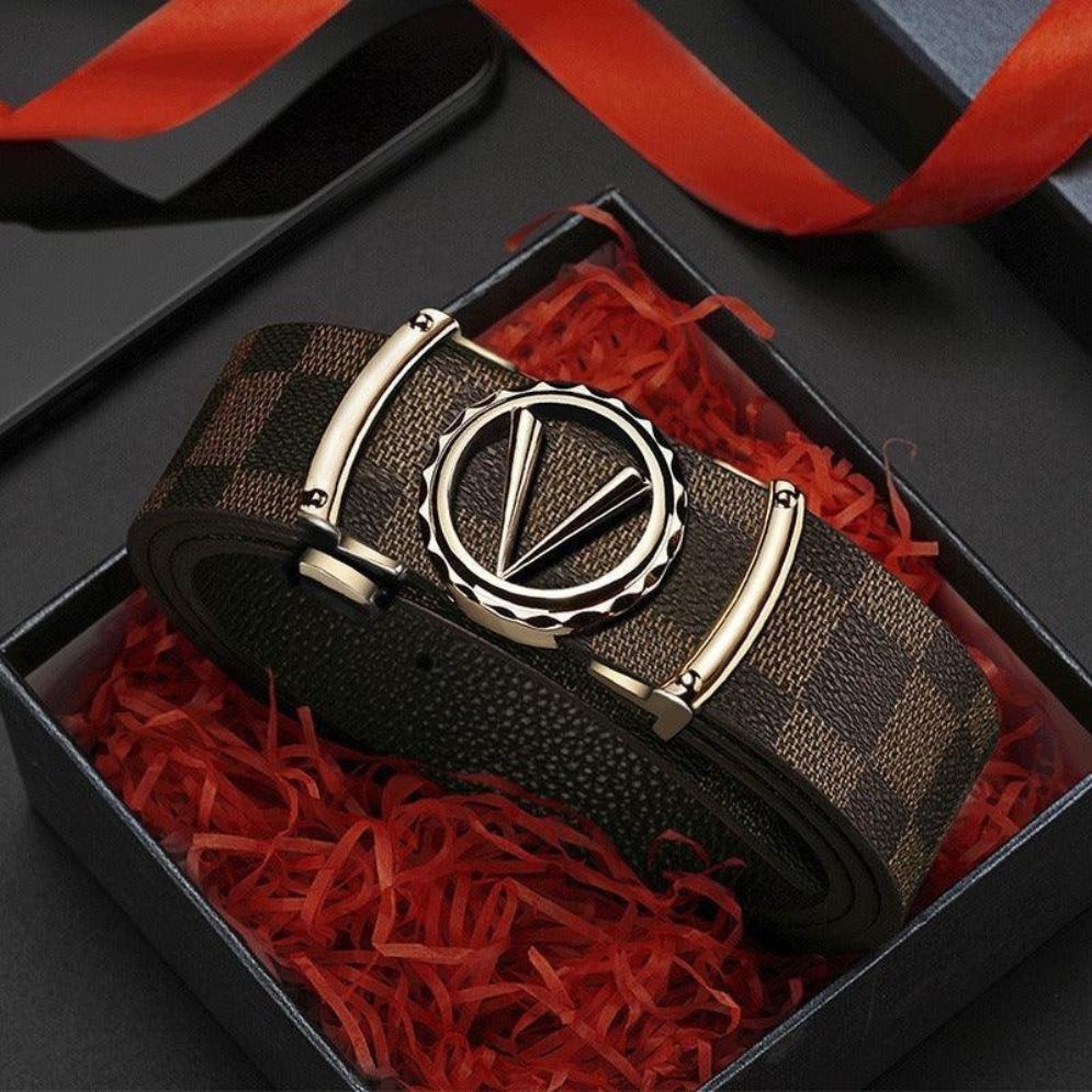 Ceinture de Costume en Cuir pour Homme Modèle Viktor - La Ceinturerie