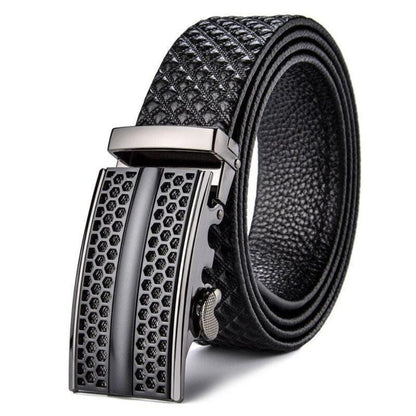 Ceinture de Costume en Cuir pour Homme Modèle Wauna - La Ceinturerie

