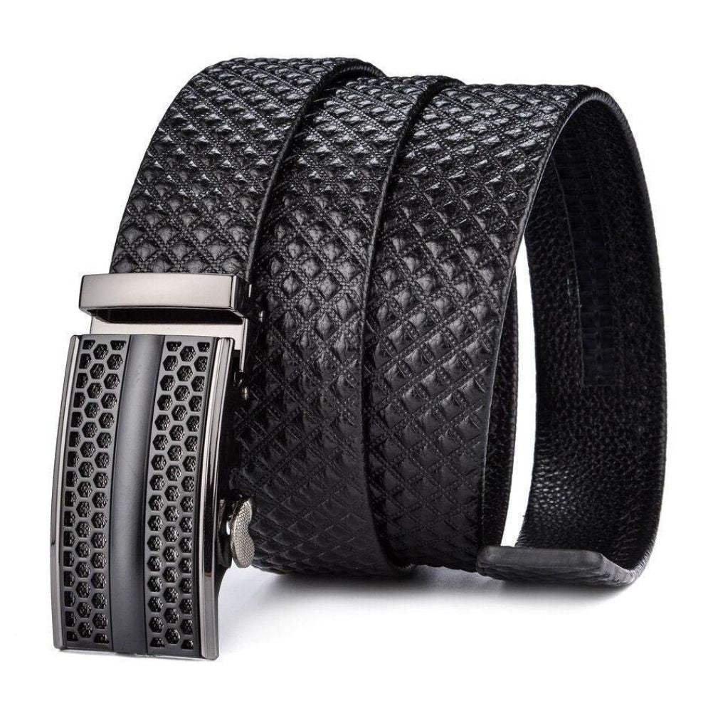Ceinture de Costume en Cuir pour Homme Modèle Wauna - La Ceinturerie
