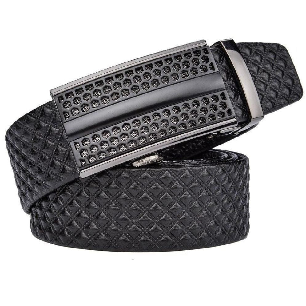 Ceinture de Costume en Cuir pour Homme Modèle Wauna - La Ceinturerie

