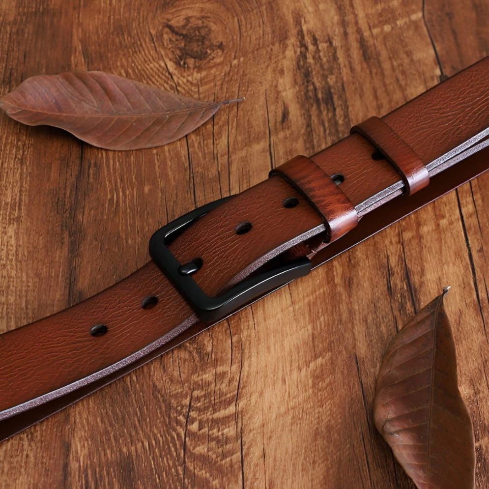 Ceinture Décontracté Cuir pour Homme Modèle Orenzio - La Ceinturerie
