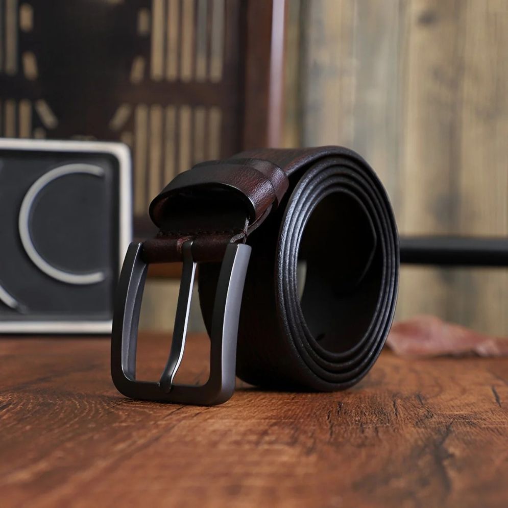 Ceinture Décontracté Cuir pour Homme Modèle Orenzio - La Ceinturerie
