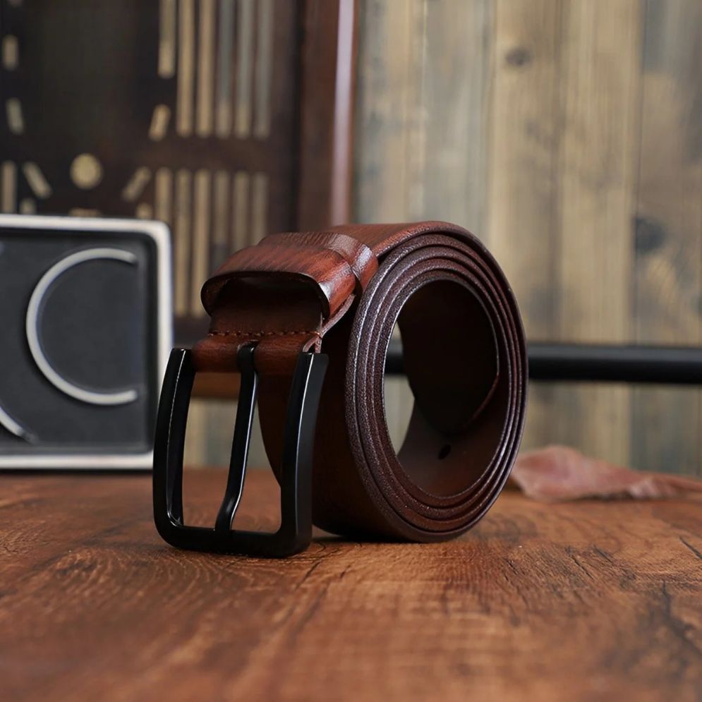 Ceinture Décontracté Cuir pour Homme Modèle Orenzio - La Ceinturerie
