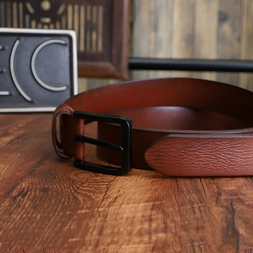 Ceinture Décontracté Cuir pour Homme Modèle Orenzio - La Ceinturerie
