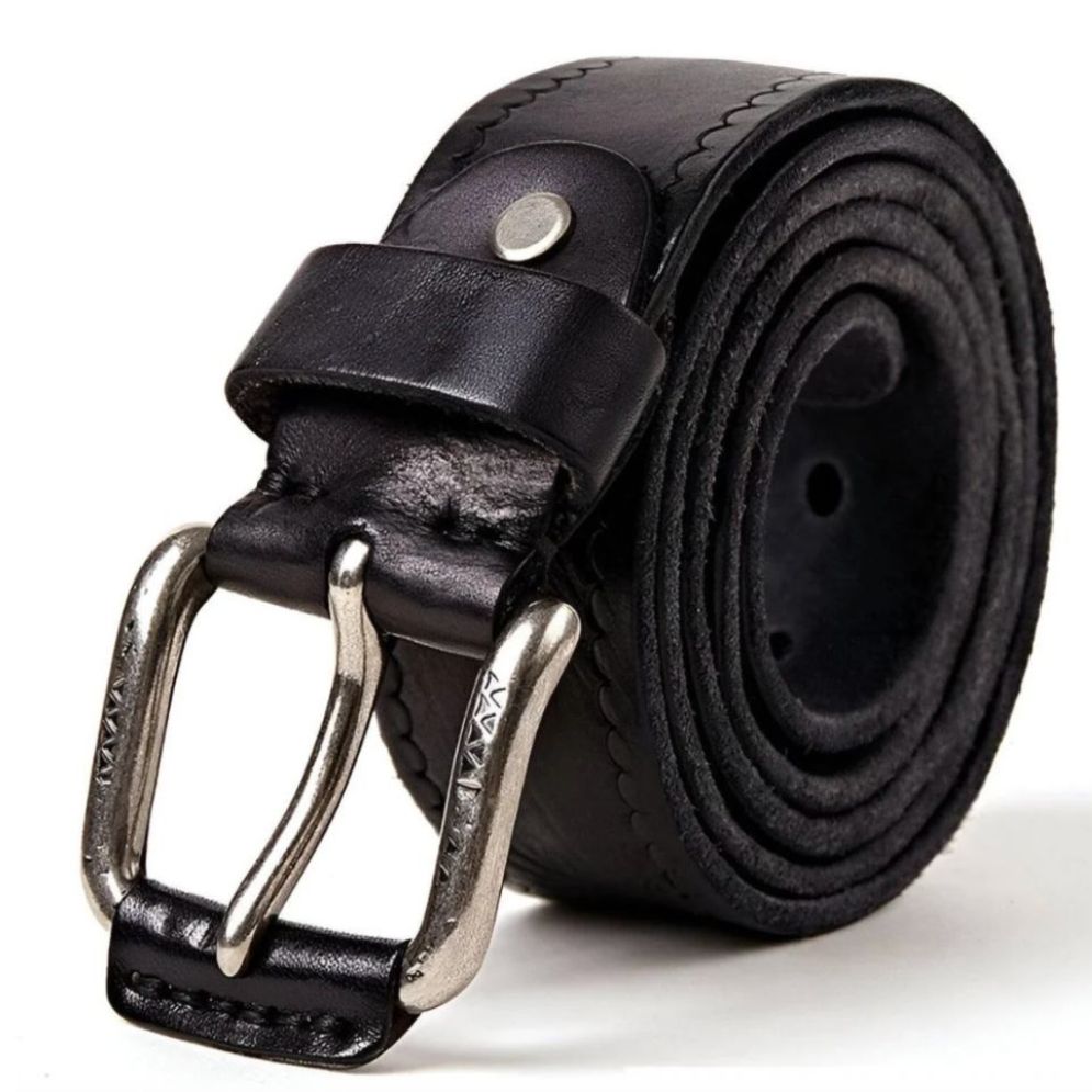Ceinture Décontractée En Cuir Pleine Fleur Pour Homme | La Ceinturerie

