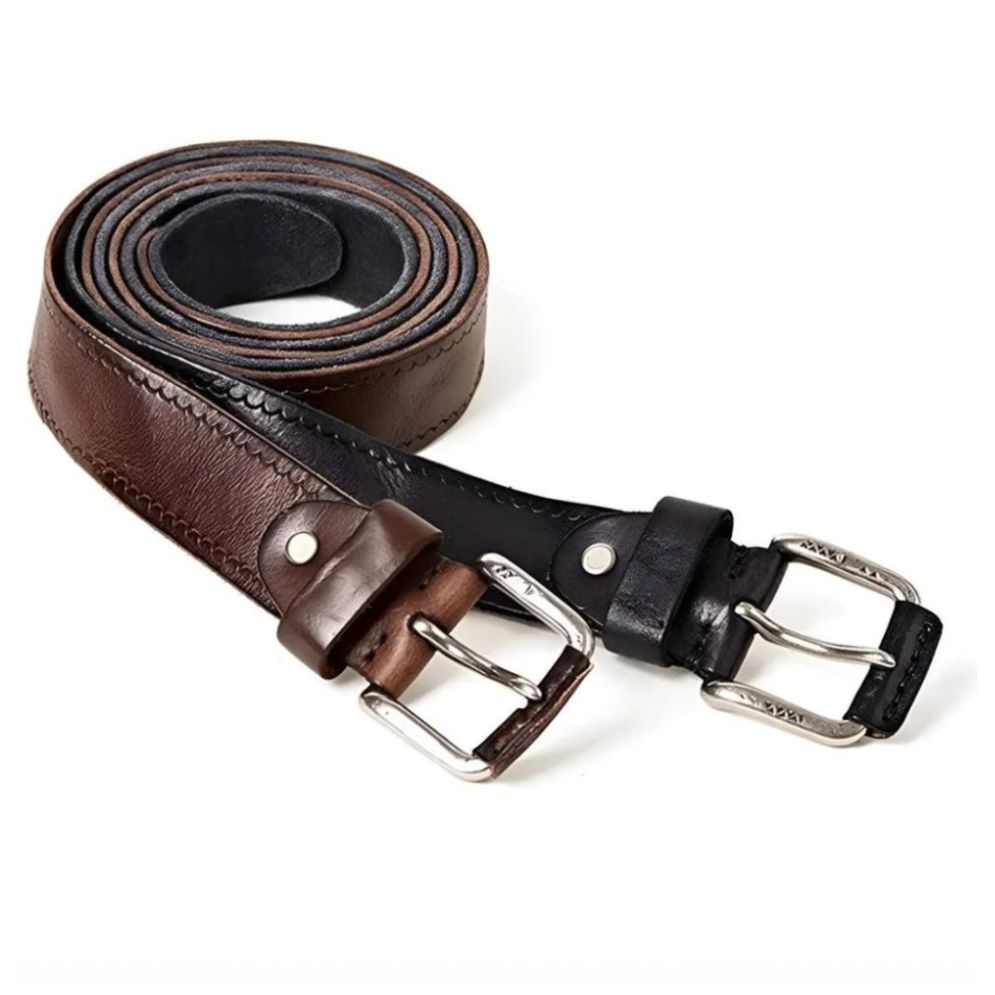 Ceinture Décontractée En Cuir Pleine Fleur Pour Homme | La Ceinturerie

