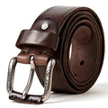 Ceinture Décontractée En Cuir Pleine Fleur Pour Homme - La Ceinturerie
