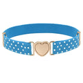 Ceinture Élastique Coeur Fille à Pois Modèle Lolita - La Ceinturerie