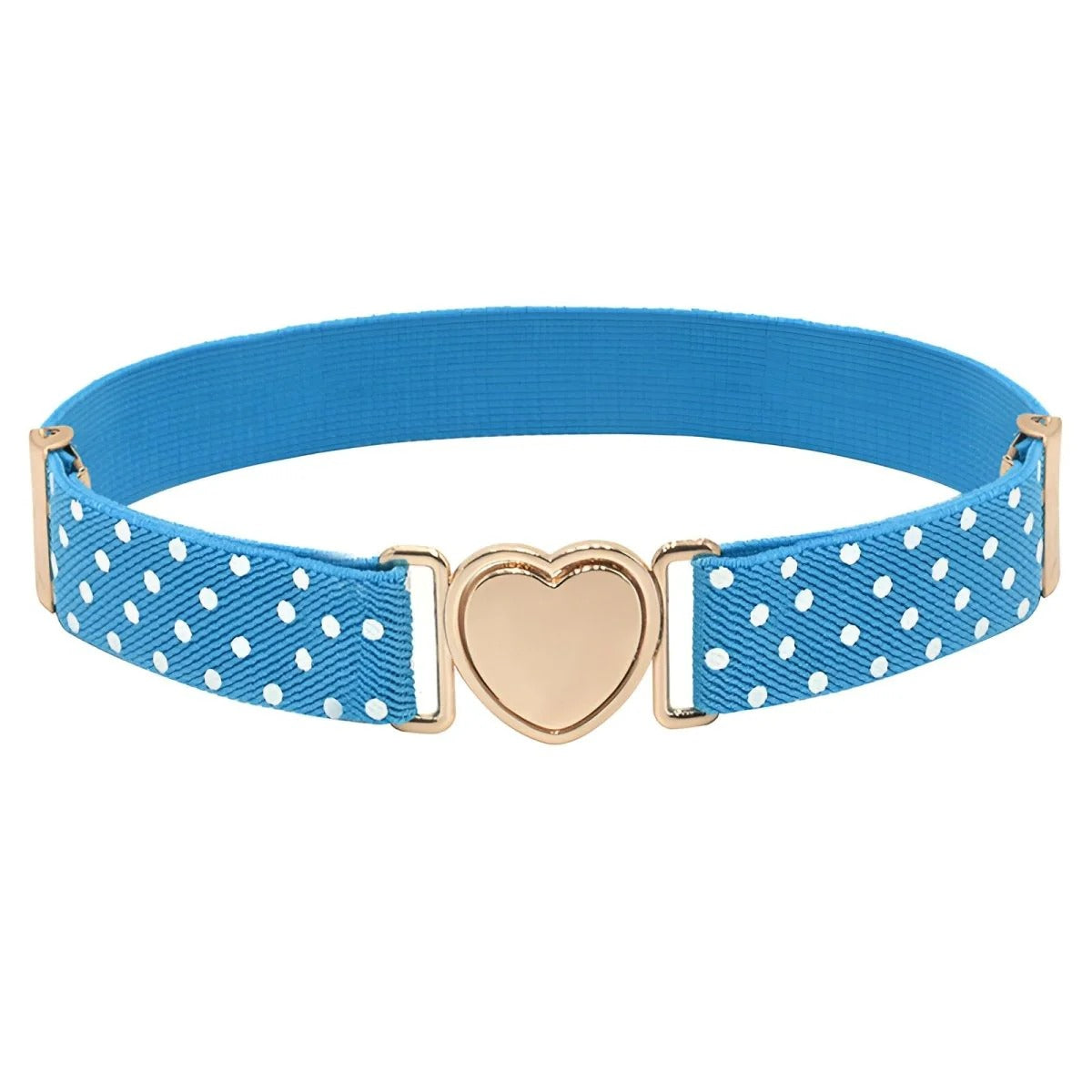 Ceinture Élastique Coeur Fille à Pois Modèle Lolita - La Ceinturerie