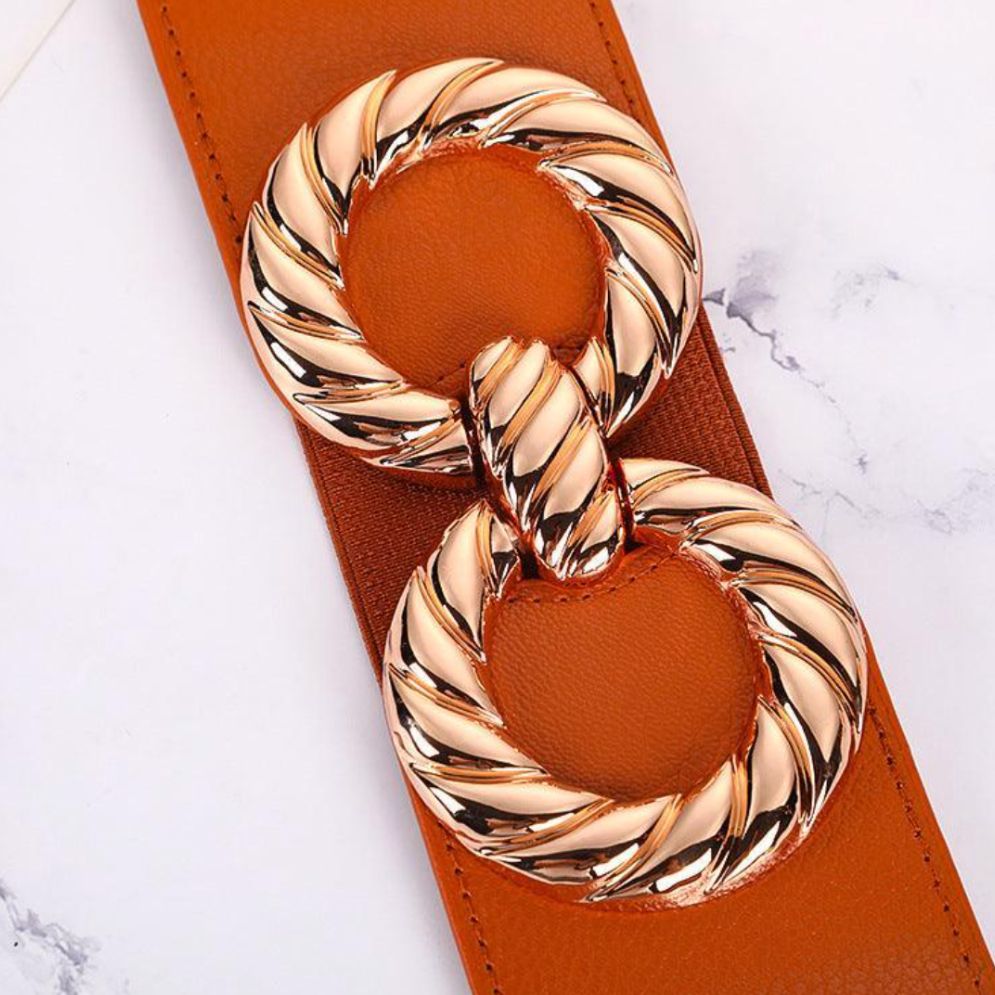 Ceinture Élastique  Avec Boucle Double Attache