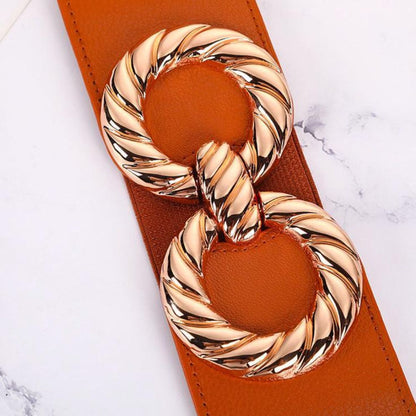 Ceinture Élastique  Avec Boucle Double Attache