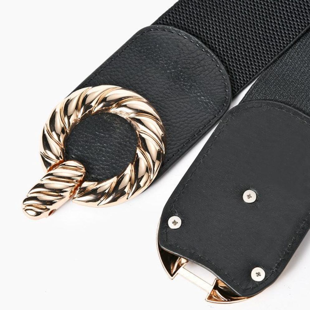 Ceinture Élastique  Avec Boucle Double Attache