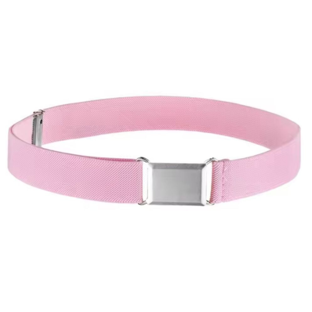 Ceinture Elastique en Polyester pour Garçon et Filles Rose