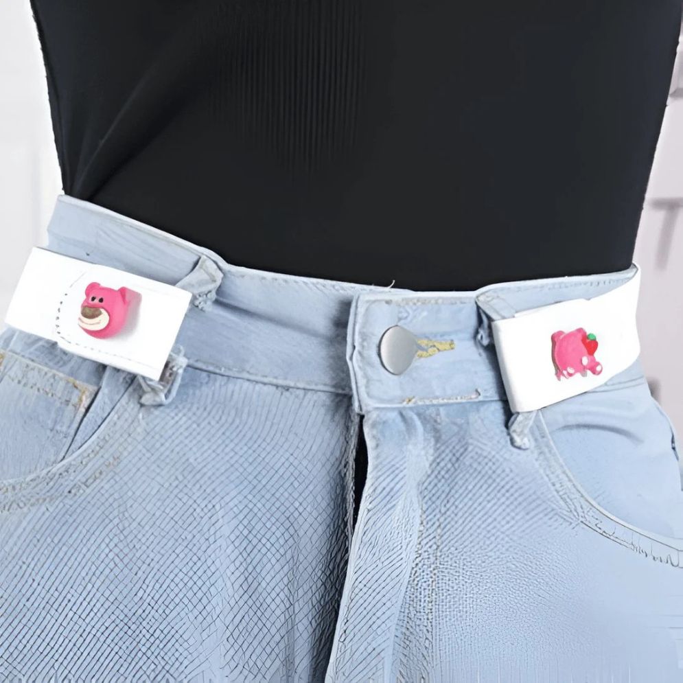 Ceinture Élastique Cartoon Fille Garçon Modèle Ludie - La Ceinturerie