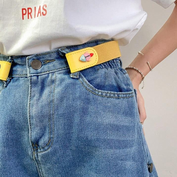 Ceinture Élastique Enfant Fille et Garçon Modèle Mio - La Ceinturerie