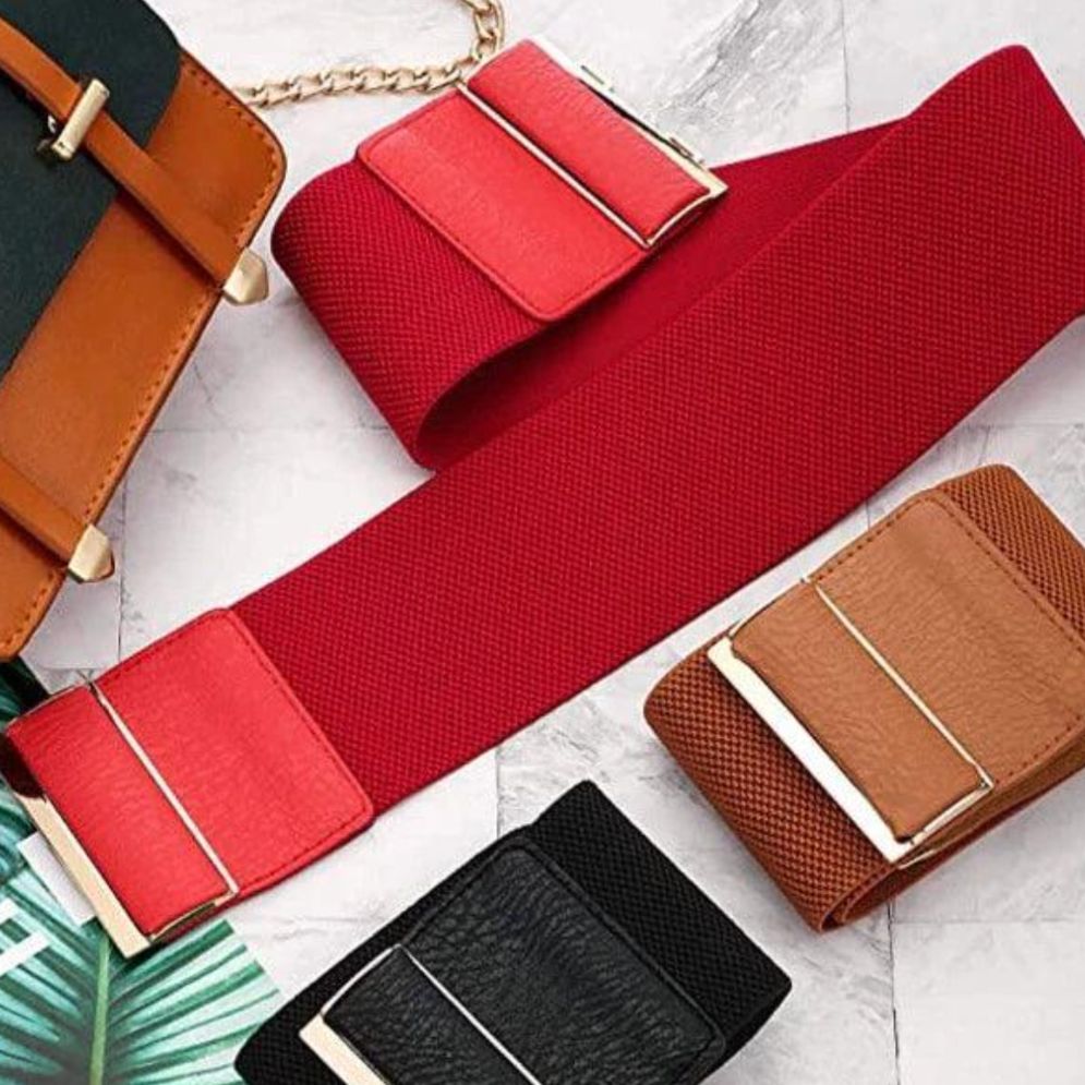 Ceinture Élastique Taille Haute Femme Modèle Elise - La Ceinturerie