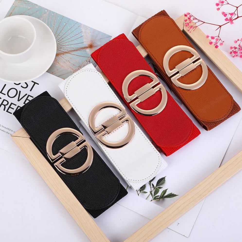 Ceinture Élastique Taille Haute Femme Modèle Kamilla - La Ceinturerie
