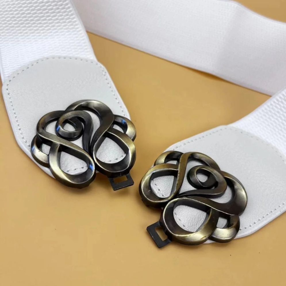Ceinture Élastique Taille Haute Femme Modèle Mélissa - La Ceinturerie