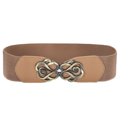 Ceinture Élastique Taille Haute Femme Modèle Mélissa - La Ceinturerie