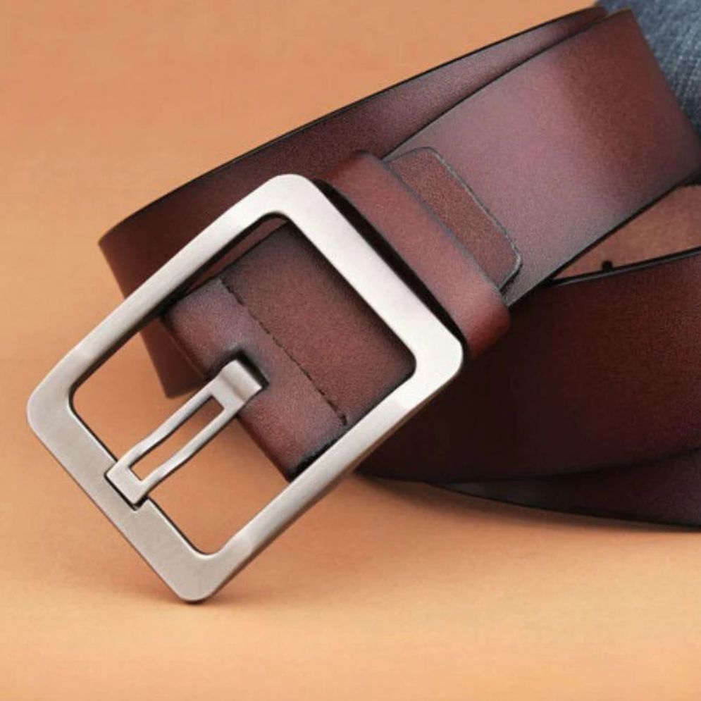 Ceinture Cuir Boucle Ajourée Homme Modèle Venza - La Ceinturerie
