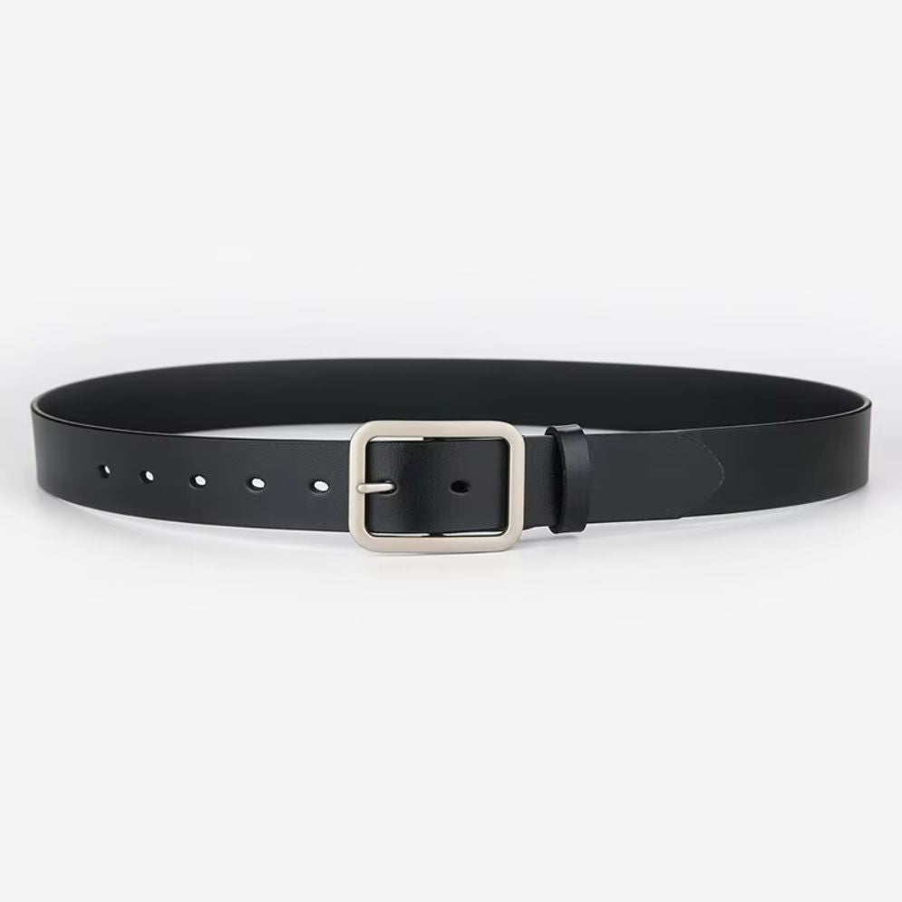 Ceinture en Cuir Boucle Carrée pour Homme Modèle Peci - La Ceinturerie
