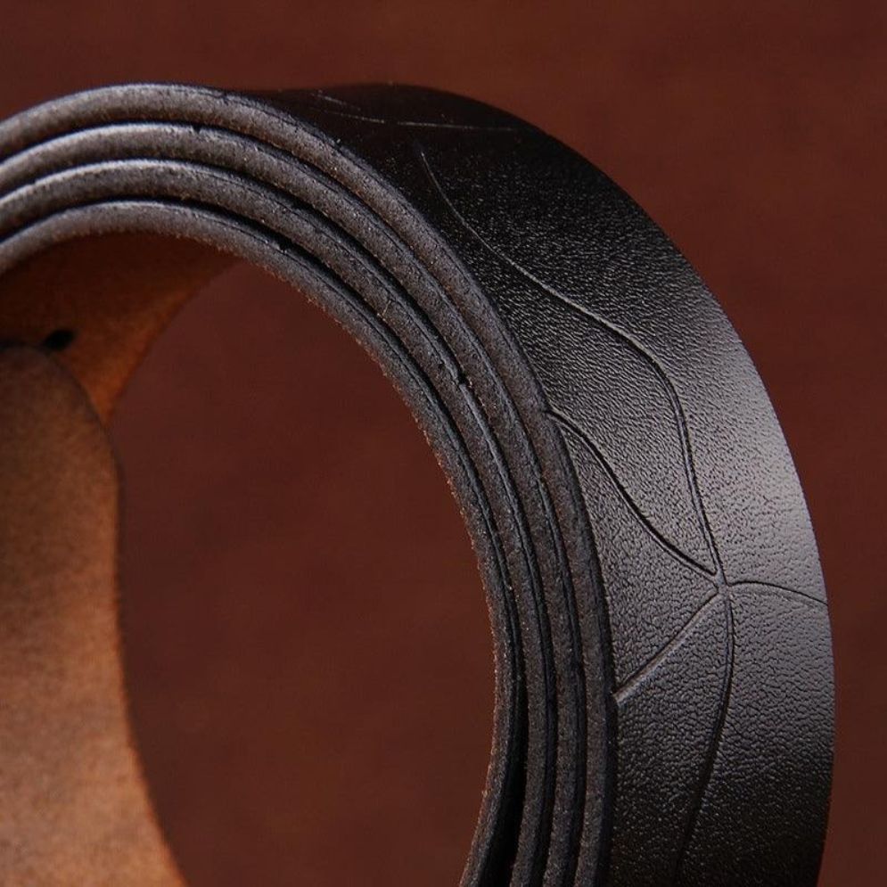 Ceinture Cuir Décoré Femme Boucle Modèle Svenia - La Ceinturerie